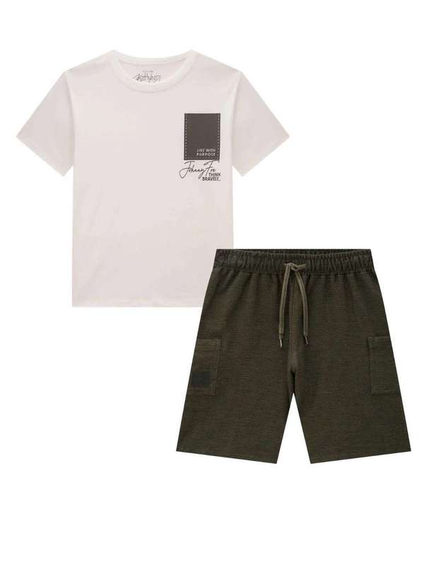 Johnny Fox - Conjunto Infantil Johnny Fox Menino Estampado