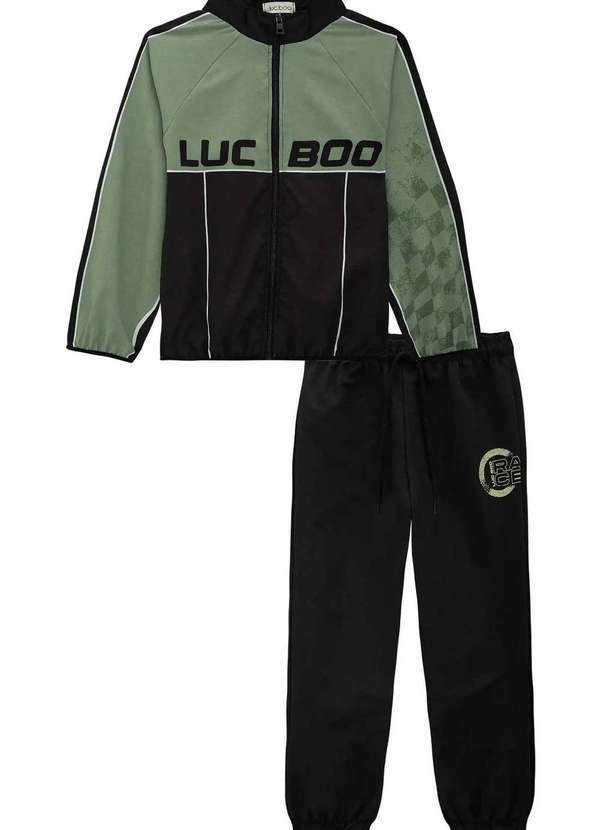 Lucboo - Conjunto Infantil Lucboo Menino Esportivo Preto 3