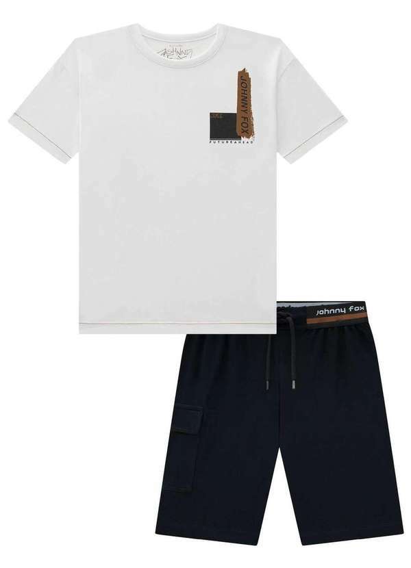 Johnny Fox - Conjunto Infantil Menino Estampado Johnny Fox Estampado