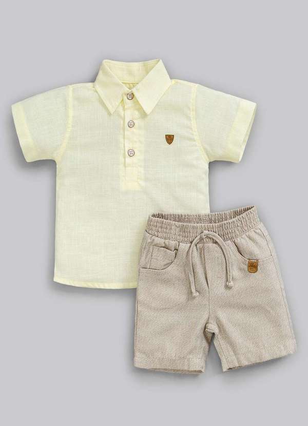 Anjos Baby - Conjunto Menino Bebê Anjos Baby Nude