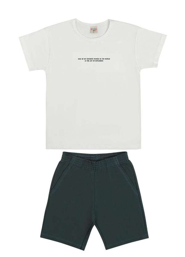 Have Fun - Conjunto Menino Bermuda Have Fun Preto 2