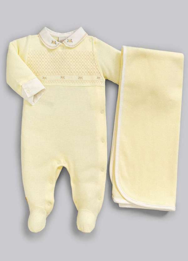 Anjos Baby - Kit Maternidade Amarelo Neutro Anjos Baby Amarelo