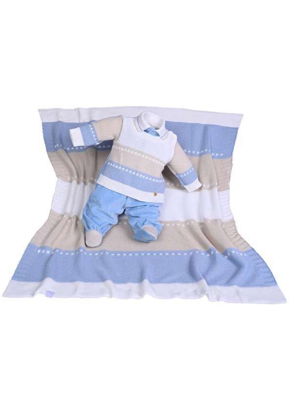 Beth Bebê - Kit Maternidade Menino Azul Beth Bebê Azul