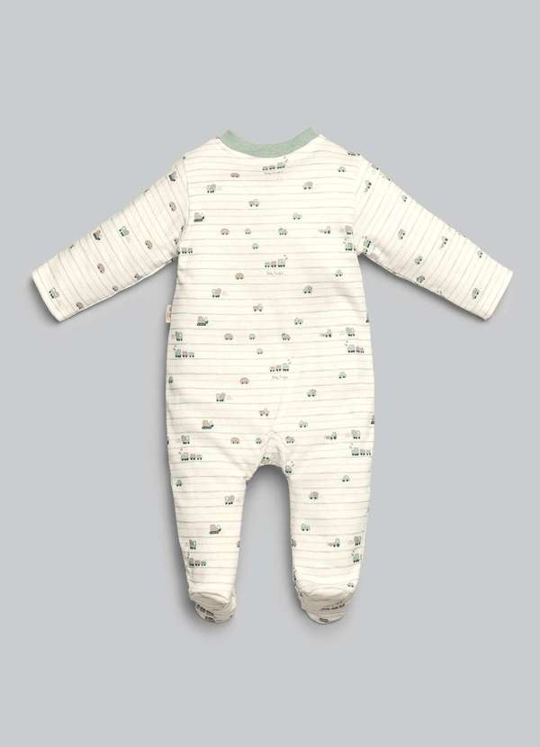 Anjos Baby - Macacão Longo Bebê Estampado Anjos Baby Estampado