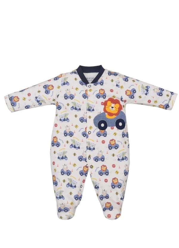 Upi Uli - Macacão Longo Estampado Upi Uli Estampado