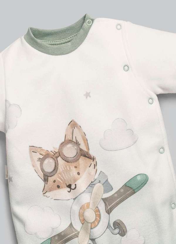 Anjos Baby - Macacão Longo Menino Estampado Anjos Baby Estampado 2