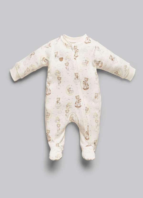 Anjos Baby - Macacão Longo Menino Estampado Anjos Baby Estampado