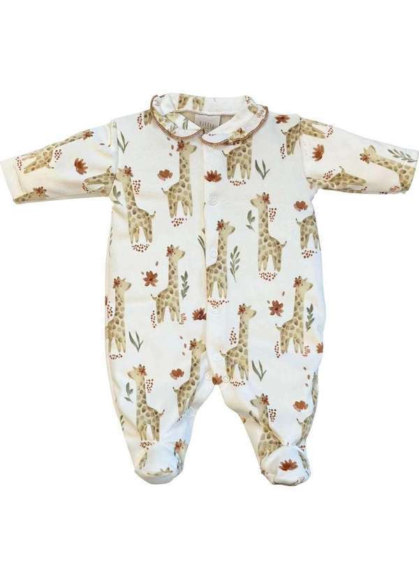 Tilly Baby - Macacão Plush Girafa Tilly Baby Estampado