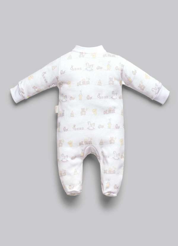 Anjos Baby - Macacão Suedine Estampado Anjos Baby Estampado 2