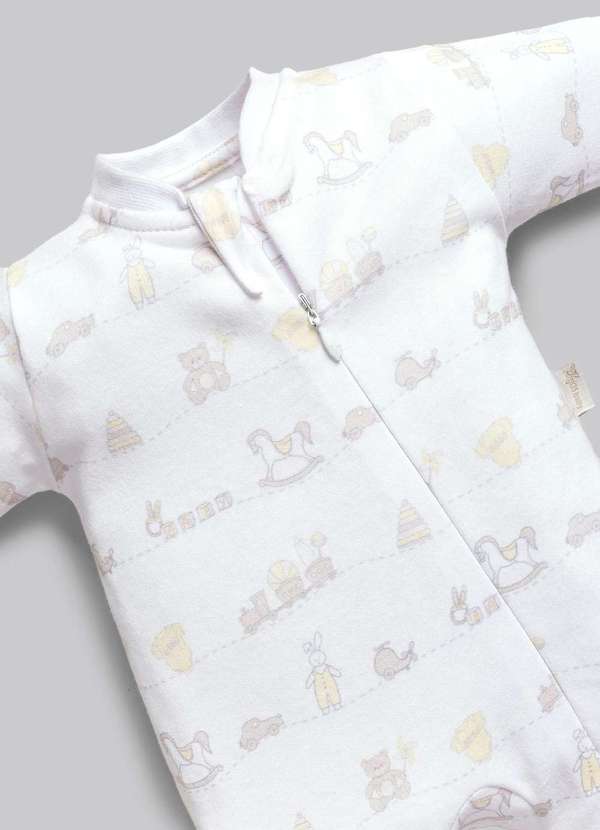 Anjos Baby - Macacão Suedine Estampado Anjos Baby Estampado 4