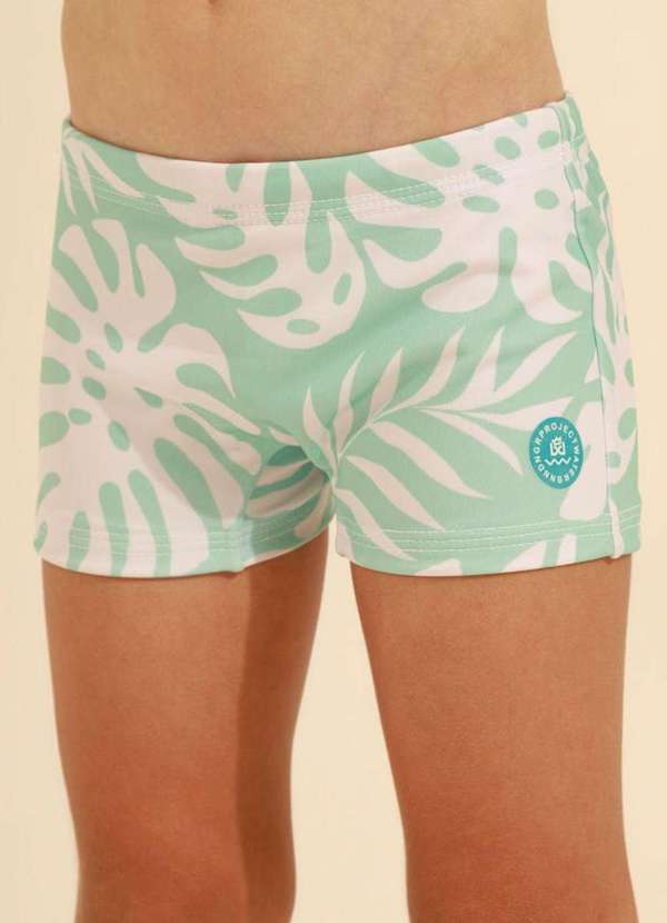 Sunga Estampada Infantil Menino Banana Sungas Azul - Vim Vi Venci