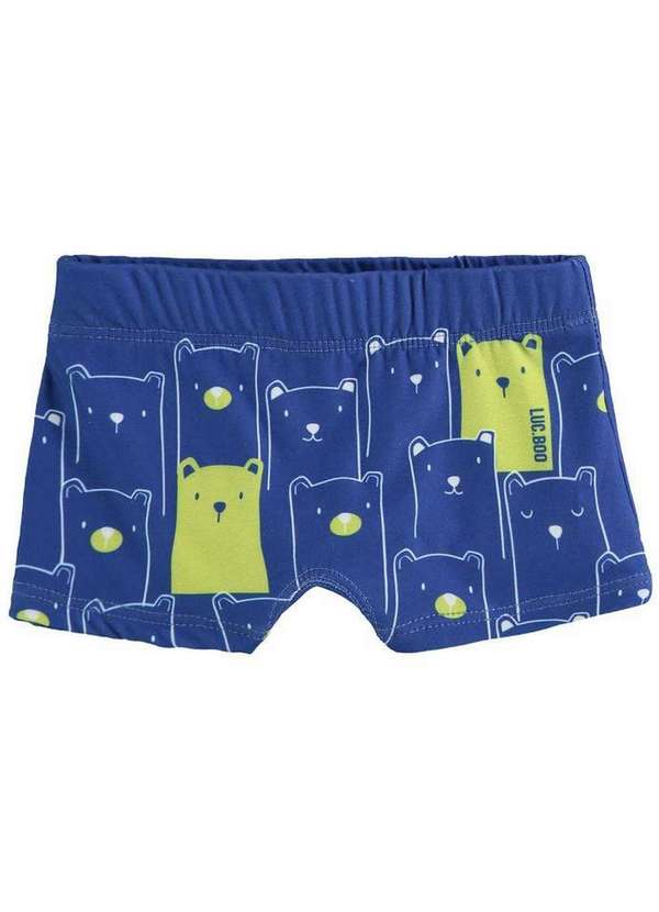 Lucboo - Sunga Infantil Cachorro Azul Lucboo Azul