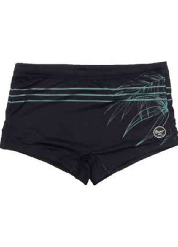 Banana Sungas - Sunga Infantil Estampada Preta Banana Danger Preto