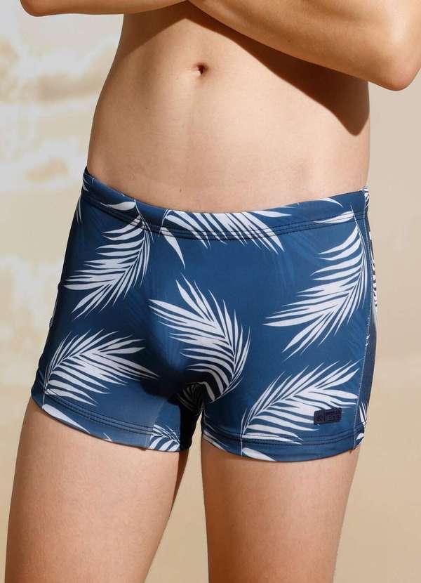 Sunga Infantil Menino Estampada Banana Danger Marinho Vim Vi Venci