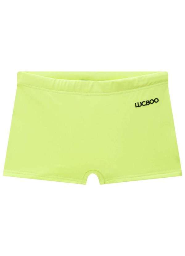 Lucboo - Sunga Menino Verde Florescente Lucboo Verde