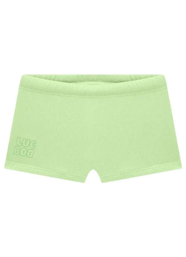 Lucboo - Sunga Menino Verde Neon Bebê Lucboo Verde
