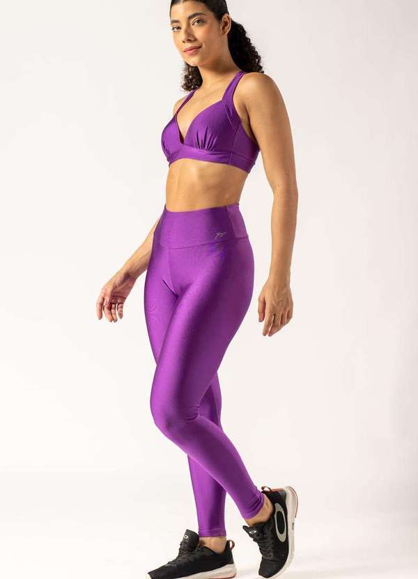 Apneia - Calça Legging Slim Shine
Astral Roxo