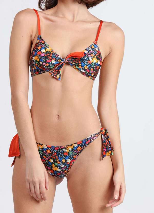 Apneia - Biquíni Jardim Laço  Estampado Estampado 2