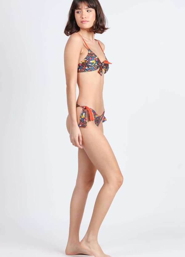 Apneia - Biquíni Jardim Laço  Estampado Estampado 4