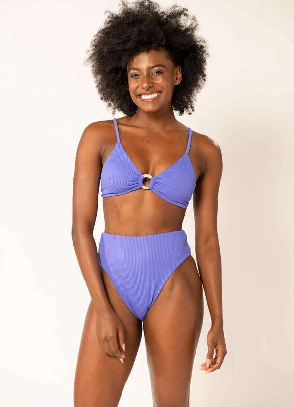 Apneia - Biquíni Marselha Hot Pants Hortenci Roxo