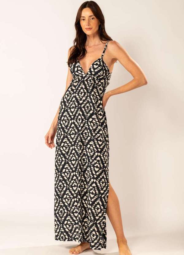 Apneia - Vestido Alter do Chão Estampado Estampado