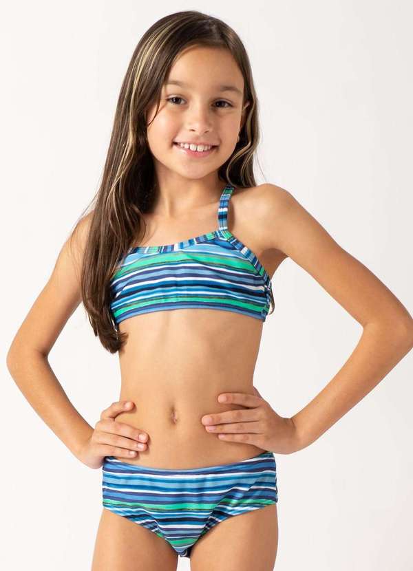 Apneia - Biquíni Maré Infantil
Estampado Estampado