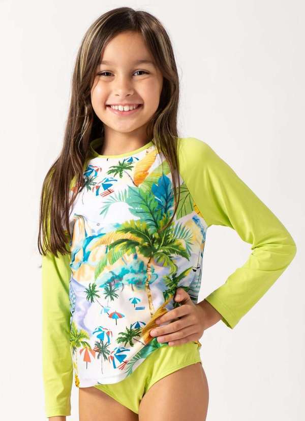 Apneia - Biquíni Praiana Infantil Estampado Estampado