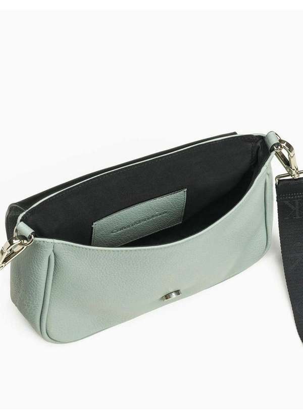 Calvin Klein Jeans - Bolsa Feminina Média Couro Calvin Klein Jeans - Verde Verde