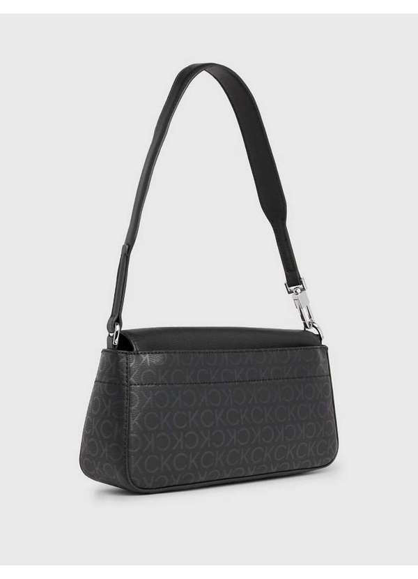 Calvin Klein Jeans - Bolsa Feminina Monograma Calvin Klein - Preto Preto