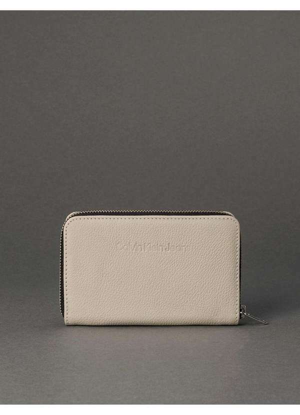 Calvin Klein Jeans - Carteira Feminina Média Queima Calvin Klein Jeans - Areia Bege