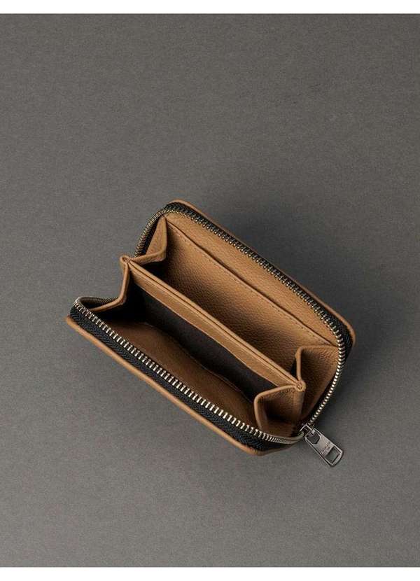 Calvin Klein Jeans - Carteira Feminina Pequena Queima Calvin Klein Jeans - Havana Marrom 3