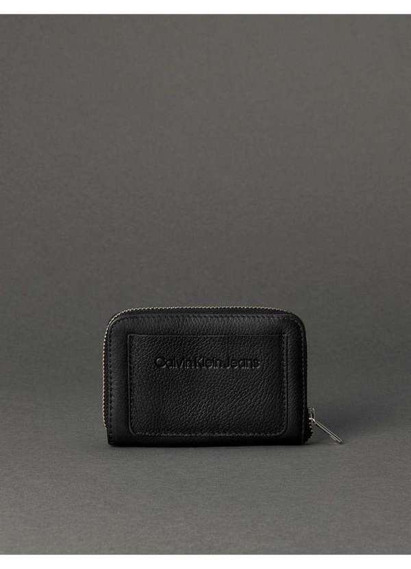 Calvin Klein Jeans - Carteira Feminina Pequena Queima Calvin Klein Jeans - Preto Preto