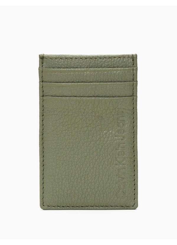 Calvin Klein Jeans - Porta Cartão Feminino Queima Calvin Klein Jeans - Verde Verde 2