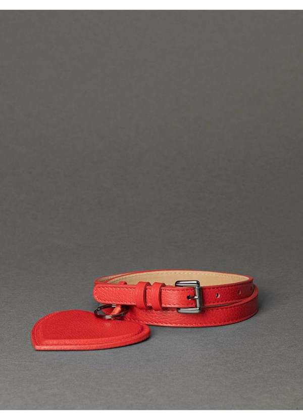 Calvin Klein Jeans - Cinto Feminino Love Calvin Klein Jeans - Vermelho Vermelho