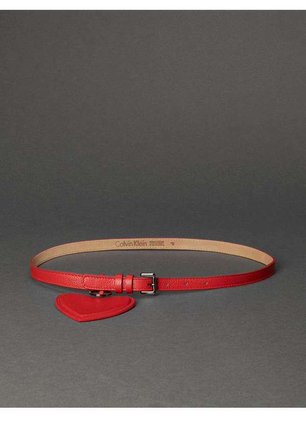 Calvin Klein Jeans - Cinto Feminino Love Calvin Klein Jeans - Vermelho Vermelho 2