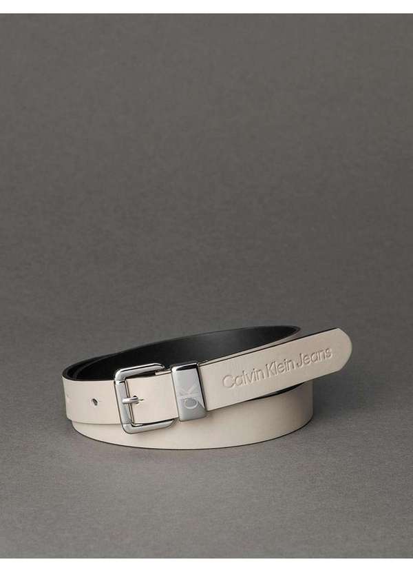 Calvin Klein Jeans - Cinto Feminino Passante Metal Calvin Klein Jeans - Areia Bege
