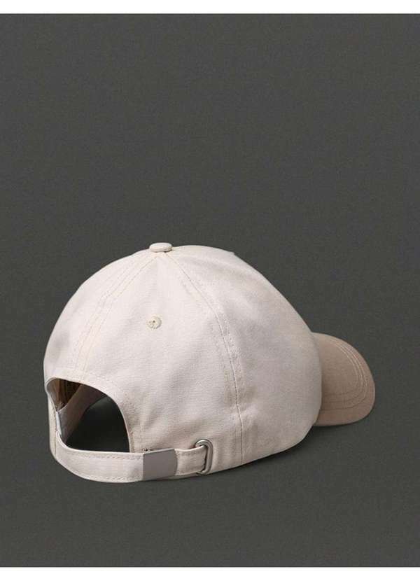 Calvin Klein Jeans - Boné Masculino 5 Gomos Bicolor Calvin Klein Jeans - Caqui Claro Bege 2