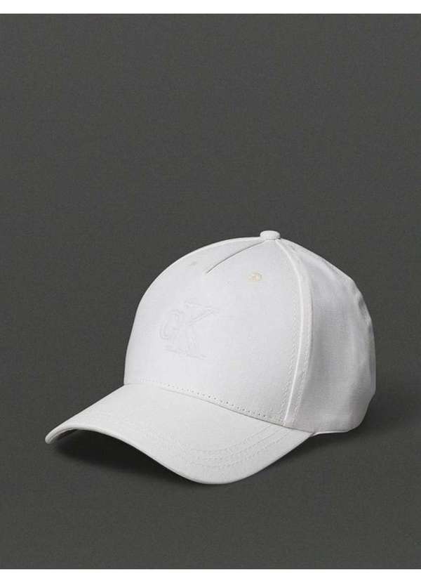 Calvin Klein Jeans - Boné Masculino 5 Gomos Embossed Calvin Klein Jeans - Off White Branco 2