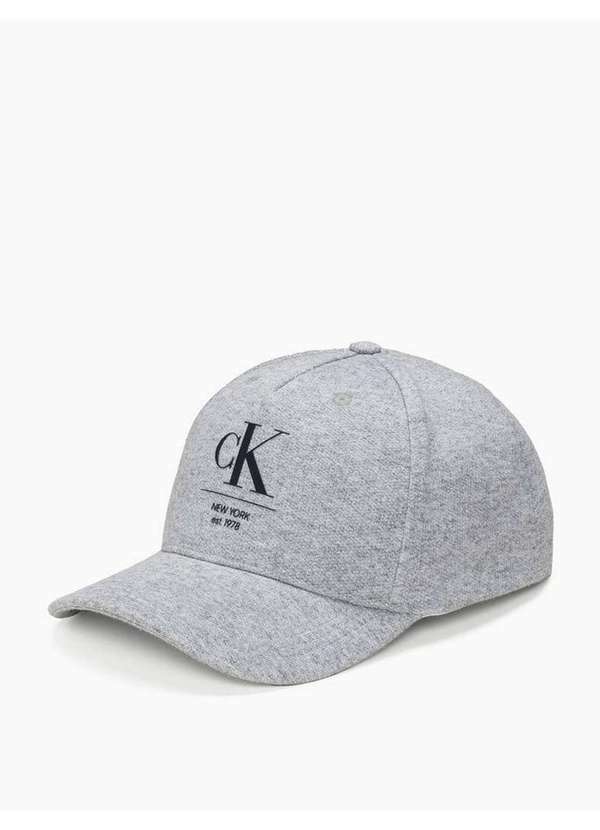 Calvin Klein Jeans - Bone Masculino 5 Gomos Ny Calvin Klein Jeans - Mescla Cinza