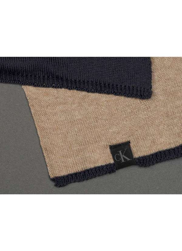 Calvin Klein Jeans - Cachecol Masculino Etiqueta Calvin Klein Jeans - Preto Preto