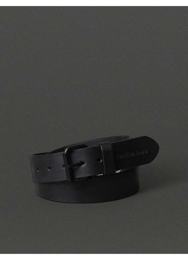 Calvin Klein Jeans - Cinto Masculino Básico Calvin Klein Jeans - Preto Preto