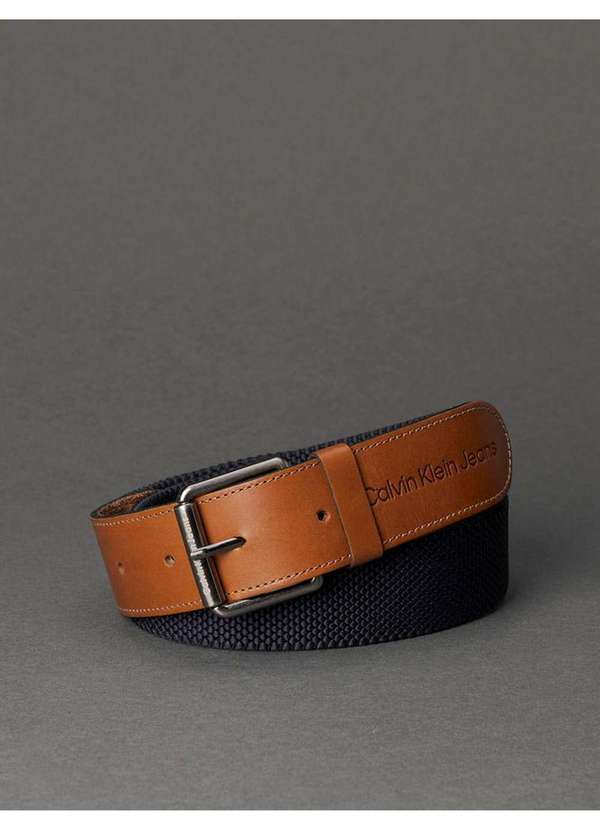 Calvin Klein Jeans - Cinto Masculino Elástico Calvin Klein Jeans - Marinho Azul