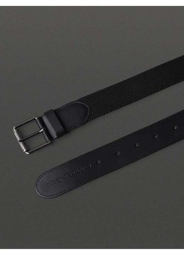 Calvin Klein Jeans - Cinto Masculino Elástico Calvin Klein Jeans - Preto Preto 2