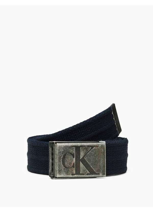 Calvin Klein Jeans - Cinto Masculino Militar Cadarço Calvin Klein Jeans - Marinho Azul