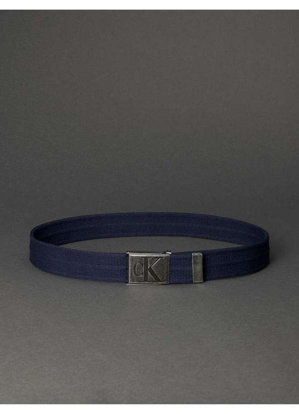 Calvin Klein Jeans - Cinto Masculino Militar Cadarço Calvin Klein Jeans - Marinho Azul