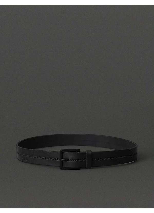 Calvin Klein Jeans - Cinto Masculino Traçado Calvin Klein - Preto Preto
