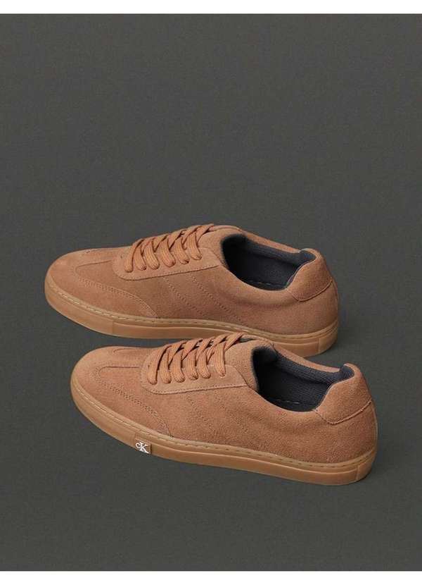 Calvin Klein Jeans - Tênis Feminino Project Camurça Calvin Klein Jeans - Havana Marrom 3