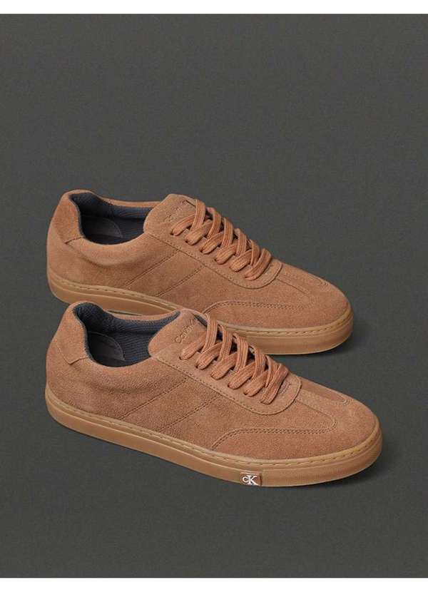 Calvin Klein Jeans - Tênis Feminino Project Camurça Calvin Klein Jeans - Havana Marrom 4