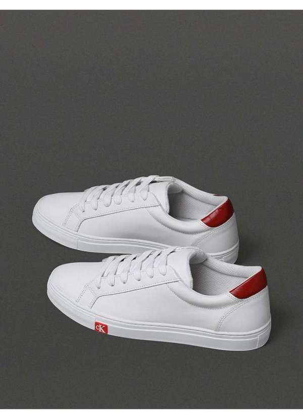 Calvin Klein Jeans - Tênis Feminino Project New Basic Calvin Klein Jeans - Branco Branco 4
