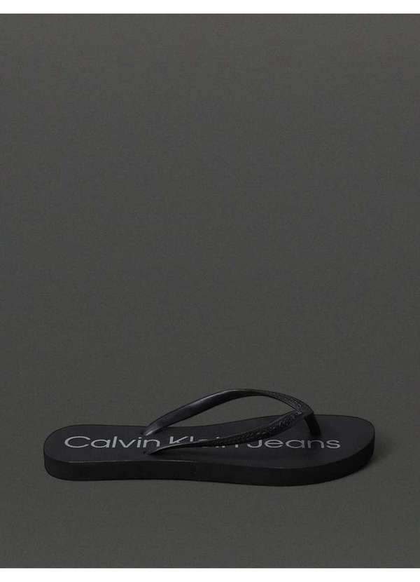 Calvin Klein Jeans - Chinelo Feminino Basic Calvin Klein Jeans - Preto Preto